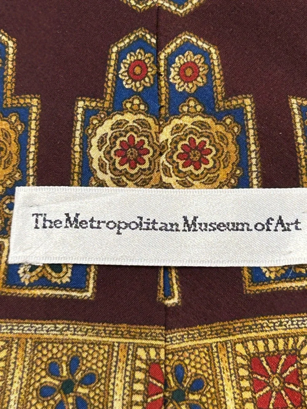 Metropolitan Museum of Art classic burgundy